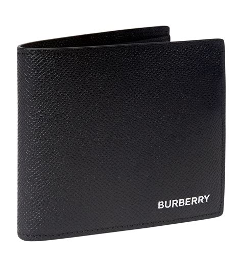 burberry grainy leather international bifold wallet|burberry wallets for men outlet.